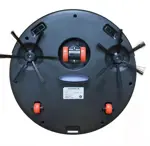 Aspiradora Robot V1 - 1200PA, 60min, 400ml, Batería Litio, Fregona, Negra