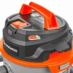 Aspiradora DAVC90-10L - 1000W, 10L, Polvo y Agua, Incluye Accesorios