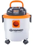 Aspiradora DAVC90-15L - 1000W, 15L, Sólidos y Líquidos, Filtro de Espuma