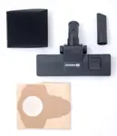 Aspiradora DAVC90-20L - 1000W, 20L, Polvo y Agua, Filtro de Espuma