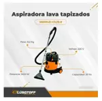 Aspiradora Lava Limpia Tapizados Alfombras Ltl20-8 Lusqtoff