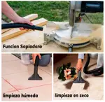 Aspiradora Sopladora Shop-Vac Húmedo/Seco 10L 1400w Portátil