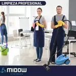 Limpiadora A Vapor Midow 2000w 106° 2 Litros Con Accesorios