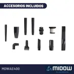 Aspiradora Y Mopa 400w 3 En 1 Midow Blanco