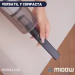 Aspiradora Y Mopa 400w 3 En 1 Midow Blanco