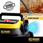 Aspiradora Industrial Konan 1400W 30Lts + Función Sopladora