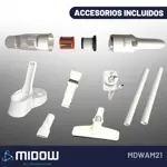 Aspiradora Inalambrica Midow Multi-funcion A Bateria 3 En 1