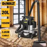 Aspiradora Sopladora Líquidos Polvo Dewalt 20 Litros Dxv20s  Acero inox