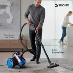 Aspiradora Trineo Suono Sin Bolsa Con Cepillo y Esquinero 2L