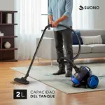 Aspiradora Trineo Suono Sin Bolsa Con Cepillo y Esquinero 2L