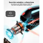 Aspiradora de Mano 12v Para Auto Portátil 108w Filtro HEPA Cable 4,5Mts