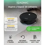 Aspiradora Trapeadora Robot Gadnic 5 Modos 