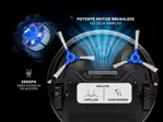 Aspiradora Robot Gadnic 2 Modos de Limpieza 350 ml