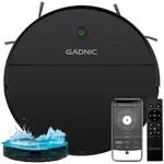 Aspiradora Robot Gadnic 3 Modos Control Remoto App Mopa Tanque de Agua 150 ml