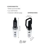 Aspiradora de Mano Gadnic Para Auto Y Hogar 120W Portatil