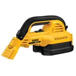 Aspiradora de mano DEWALT 20V MAX inalámbrica para uso húmedo y seco de 1,9 L con filtro