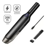 Aspiradora De Mano Jd Portable Vac 80w Inalámbrica Filtro Hepa Hogar Auto Usb A Batería Color Negra