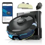 Robot Aspiradora y Trapeador Shark Matrix Plus RV2610WA con Base Autovaciable HEPA y Mapeo LiDAR 360