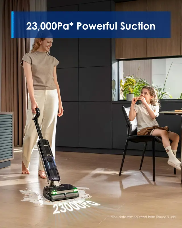 Aspiradora Tineco Floor ONE S9 Vacío Húmedo y Seco Succión