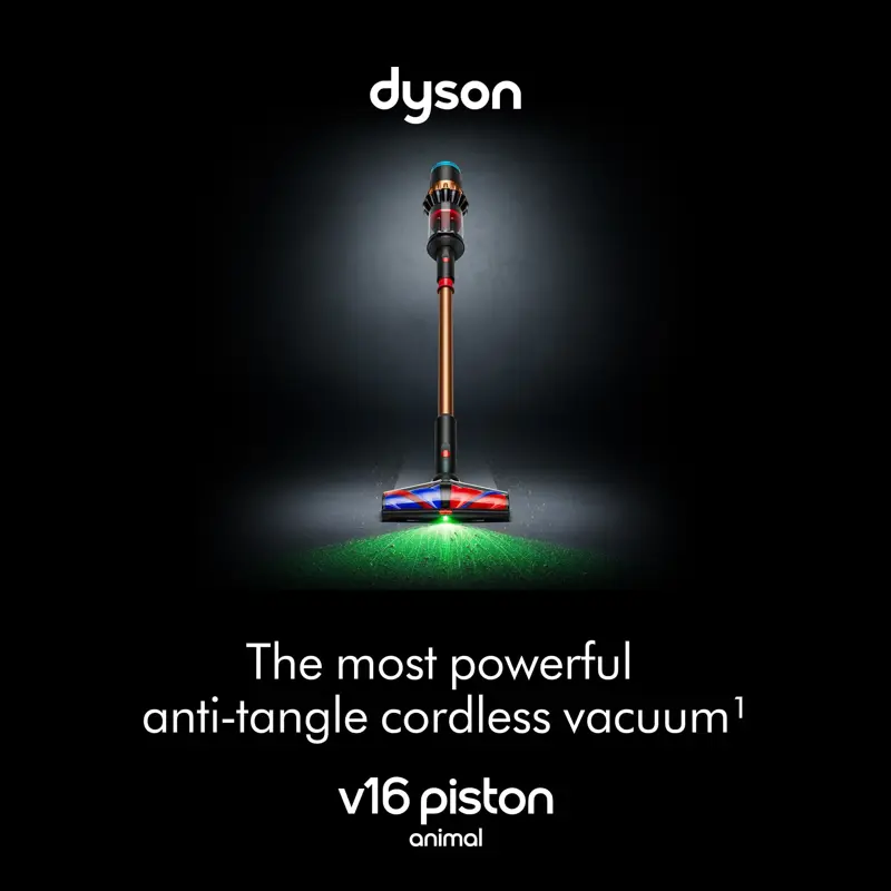 Aspiradora Dyson V16 315AW 70 min uso 2 cabezales alfombra