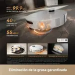 Aspiradora robot Dreame X60 Ultra Complete - White