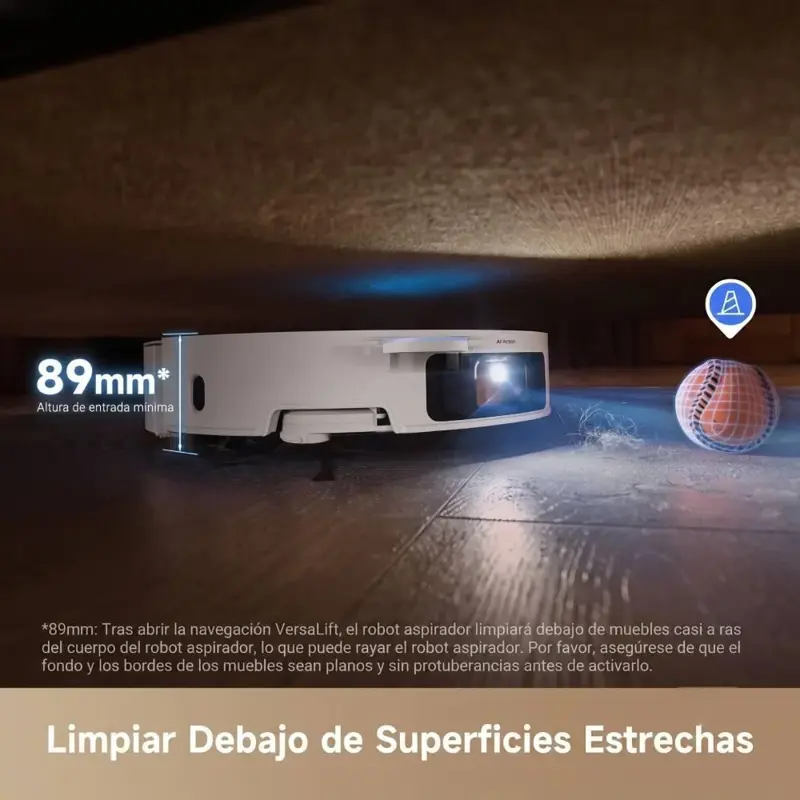 Aspiradora robot Dreame X50 Ultra White