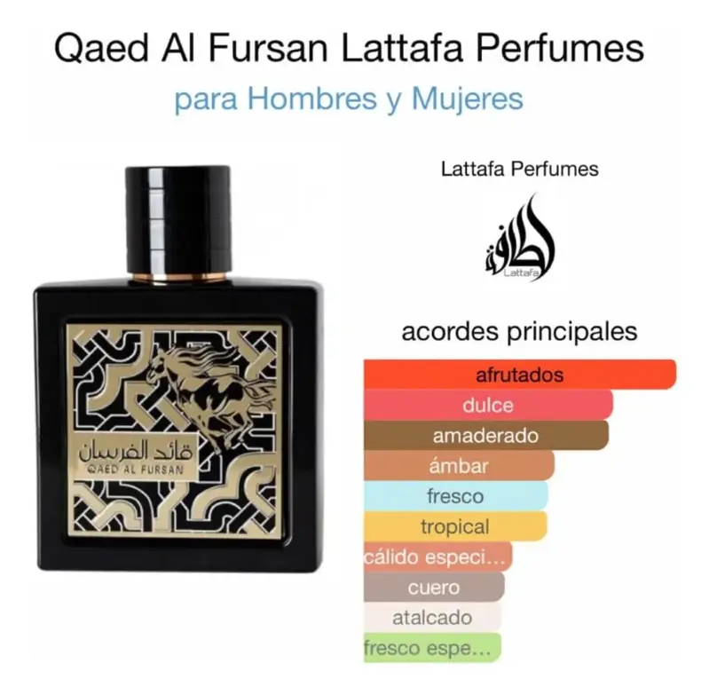 Perfume para Hombre QAEDD AL FURSAN 100ML