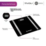 Balanza Digital De Baño Tivoli Bluetooth Sensor Temperatura