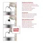 Batidora Planetaria Daihatsu KNAM SM-1508 1100W Color Crema 