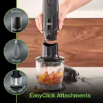 Batidora de mano Braun MQ5025 Multiquick Vario 400W Negra