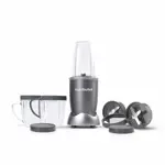Licuadora NutriBullet NBR-1201 de alta velocidad, 600 W, 12 piezas, gris