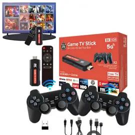 Tv Box Stick 8K Smart Tv Con 2 Joys...