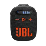 Altavoz Bluetooth de manillar JBL Wind 3 FM negro/naranja