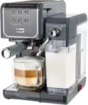 Cafetera BVSTEM6801M - 19 Bares, Táctil, Café Molido/Cápsulas, Negra