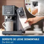 Cafetera BVSTEM6801M - 19 Bares, Táctil, Café Molido/Cápsulas, Negra