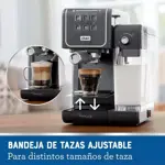 Cafetera BVSTEM6801M - 19 Bares, Táctil, Café Molido/Cápsulas, Negra
