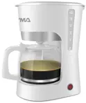 Cafetera de Filtro CA8133N/P - 1.5L, Antigoteo, Filtro Permanente, Blanca
