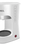 Cafetera de Filtro CA8133N/P - 1.5L, Antigoteo, Filtro Permanente, Blanca