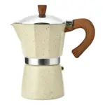 Cafetera Italiana Hamilton Beach Aluminio 12 Tazas Beige CEC103HB-NS