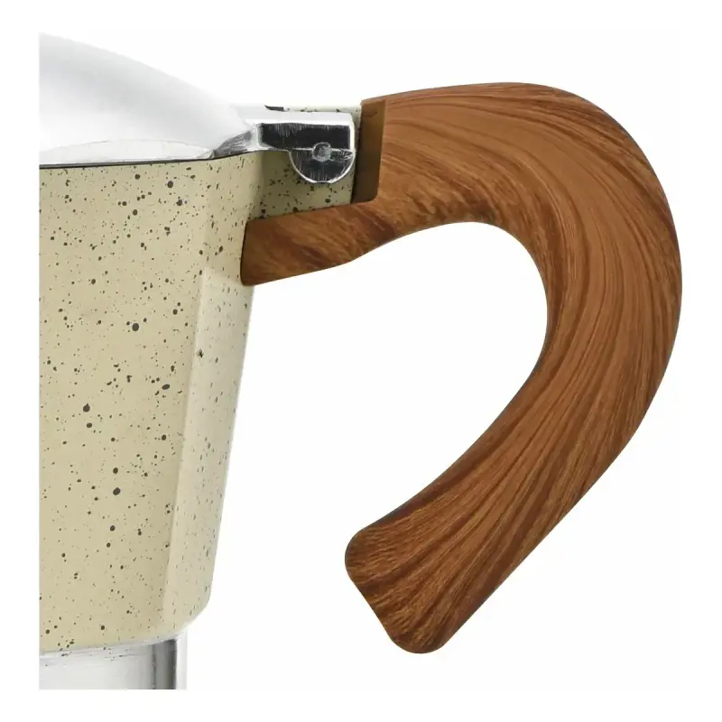 Cafetera Italiana Hamilton Beach Aluminio 12 Tazas Beige CEC103HB NS