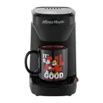 Cafetera Eléctrica ATMA Disney Negra CAAT118MKP