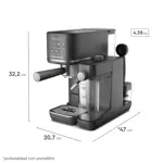 Cafetera Espresso Electrolux Cápsula y Sachet Experience Vaporizador de Leche ECM70