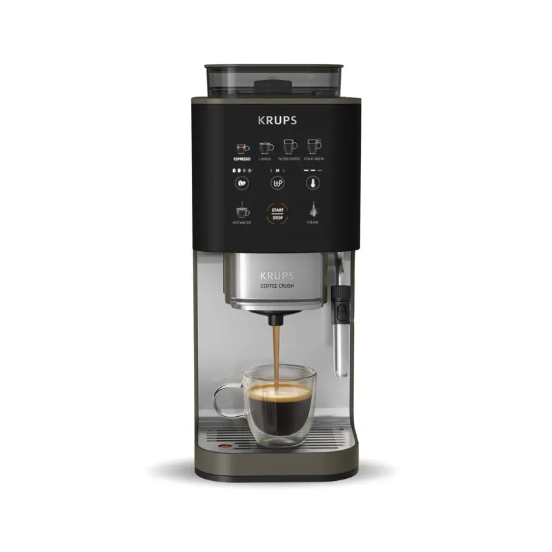 Cafetera Espresso Automática Krups Coffee Crush Experience