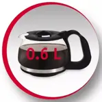 Cafetera Moulinex Cafecity Perfecta 650 Watts