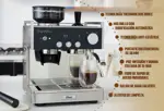 Cafetera Oster Espresso EM7400, Barista Perfect Brew Maxima