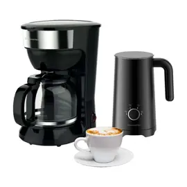 Combo Cafetera De Filtro 1,5Lts Y Espumador Leche 60...