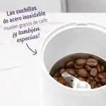 Molinillo de Café Eléctrico Novohome Acero Inox 200w Cap 60g