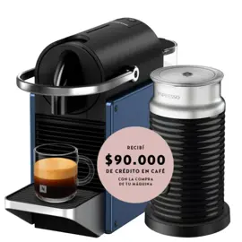 Cafetera  Pixie Blue Con Aeroccino ...