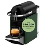 Cafetera Nespresso Pixie Dark Green C62-AR-GR-NE-IMPO