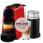 Cafetera Nespresso Essenza Mini Roja + Aeroccino A3KD30-AR-RENE2-EI